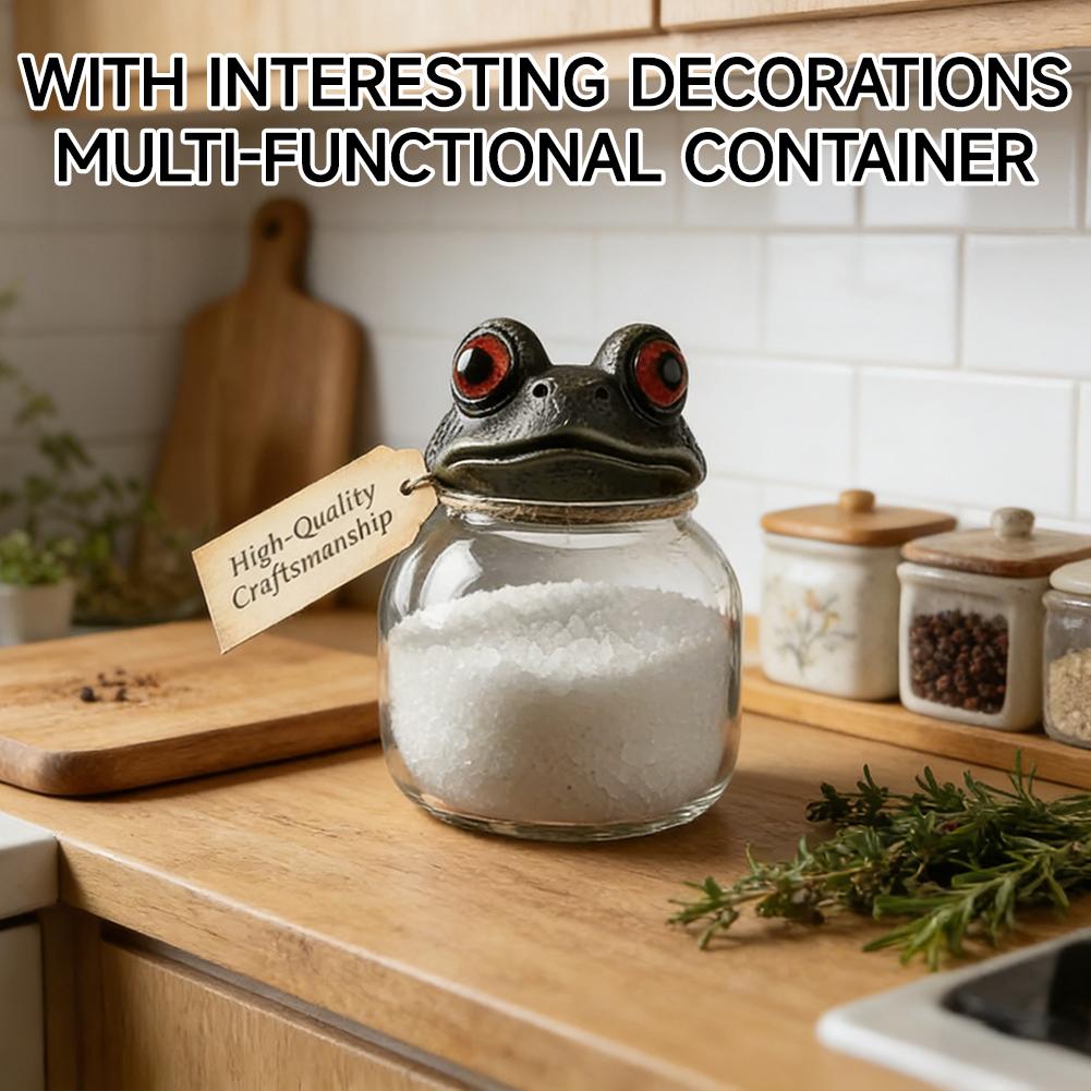 Pcs Handcrafted Witchy Frog Ap - огляд і ціна Herb Keeper Container
