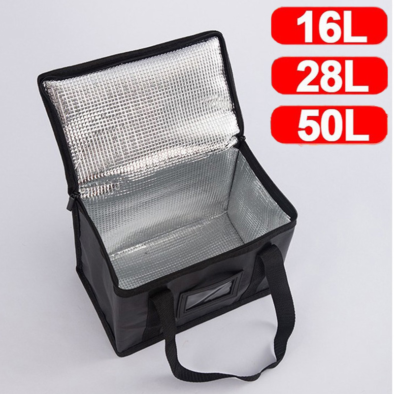 1pc Large Insulated Picnic Bag - огляд і ціна Food Storage Zipper Bags
