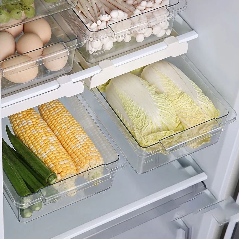 Hanging Pull Out Fridge Drawer - огляд і ціна Food Storage Cabinet For Kitchen
