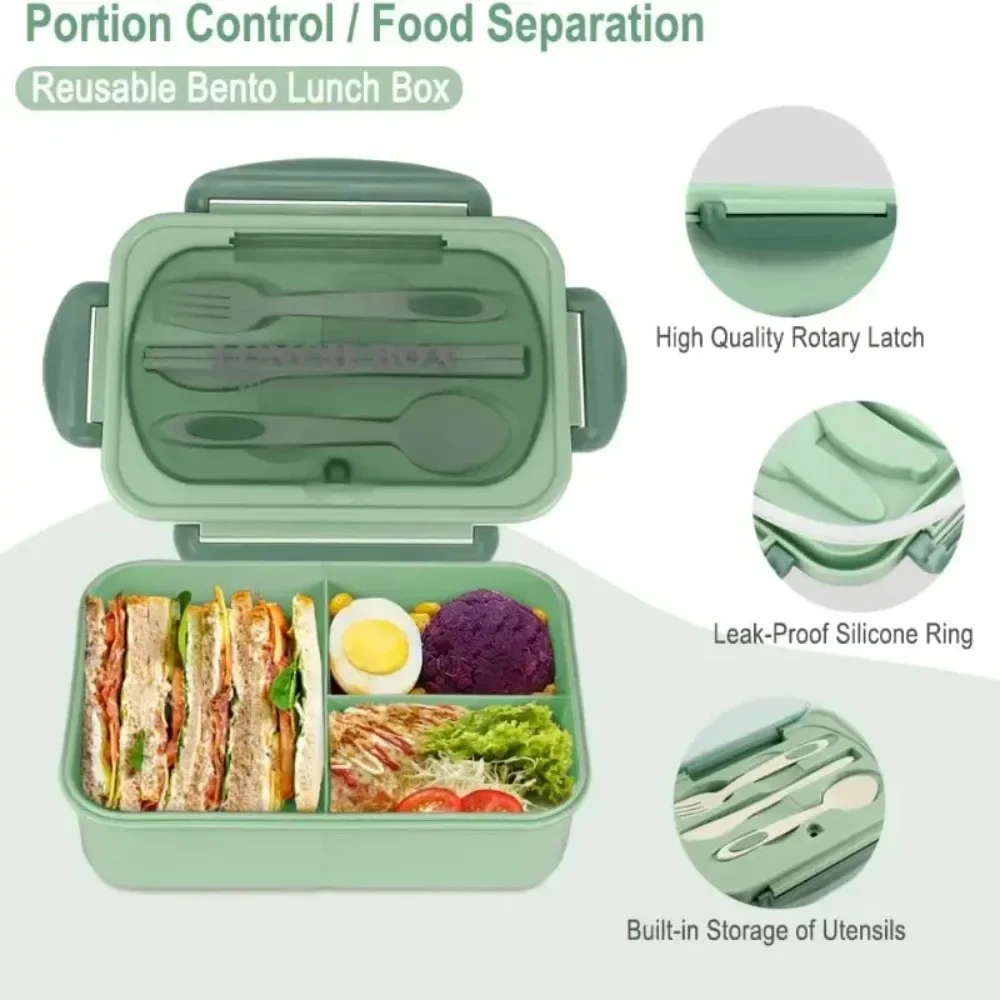 1200ML Bento Lunch Box For Adu - огляд і ціна Food Storage Safety