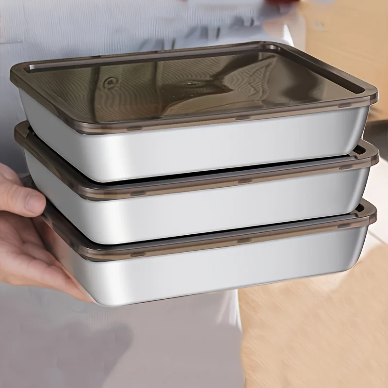 5pcs Stainless Steel Food Stor - огляд і ціна Food Storage Home