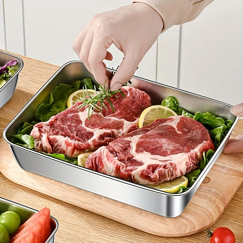 5pcs Stainless Steel Food Stor - огляд і ціна Food Storage Home