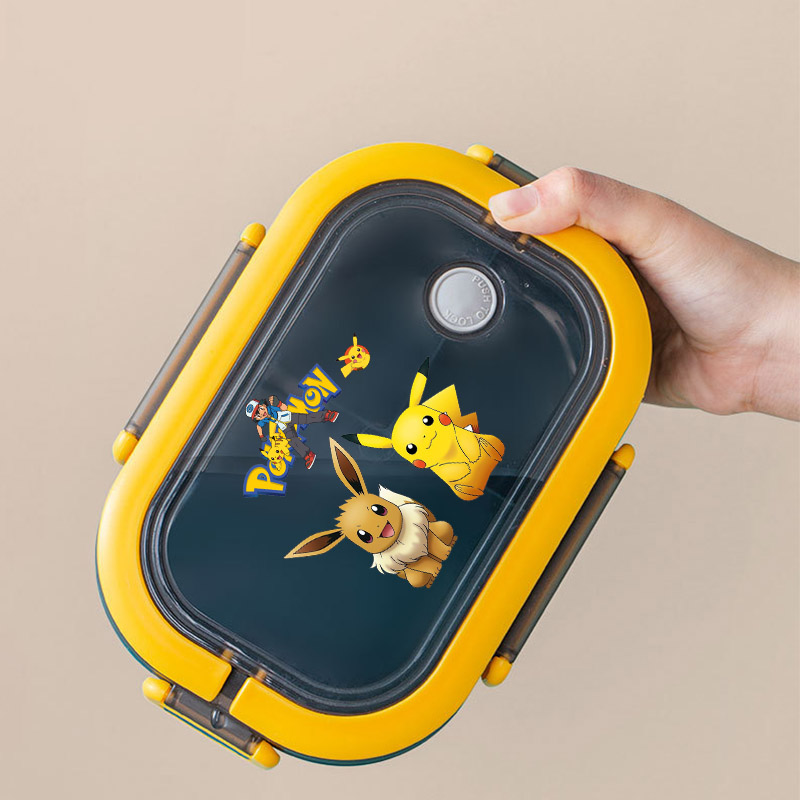 Anime Cartoon Lunch Box Pok É  - огляд і ціна Food Storage Dividers