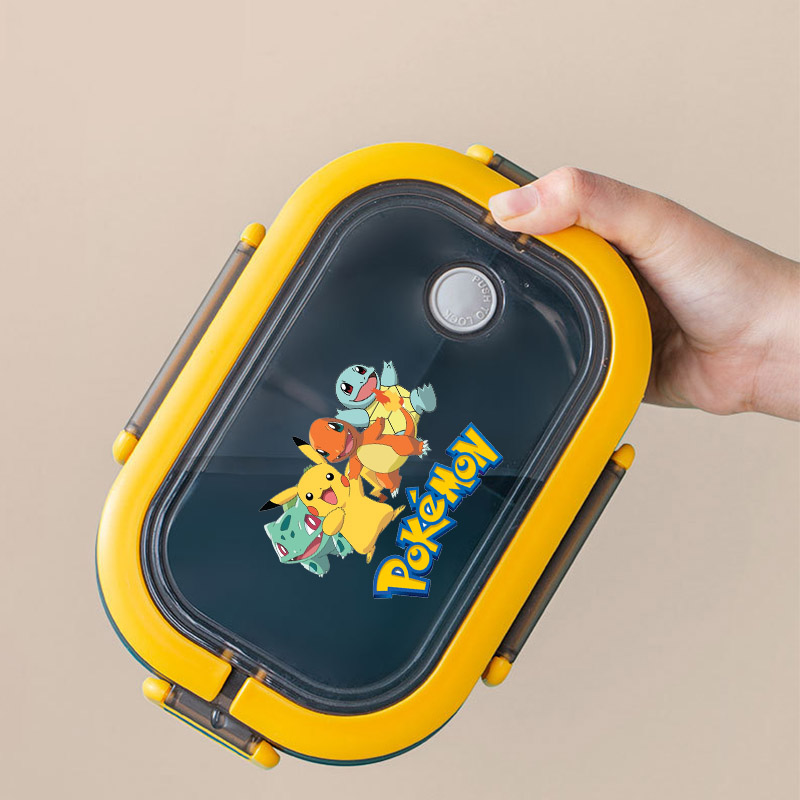 Anime Cartoon Lunch Box Pok É  - огляд і ціна Food Storage Dividers