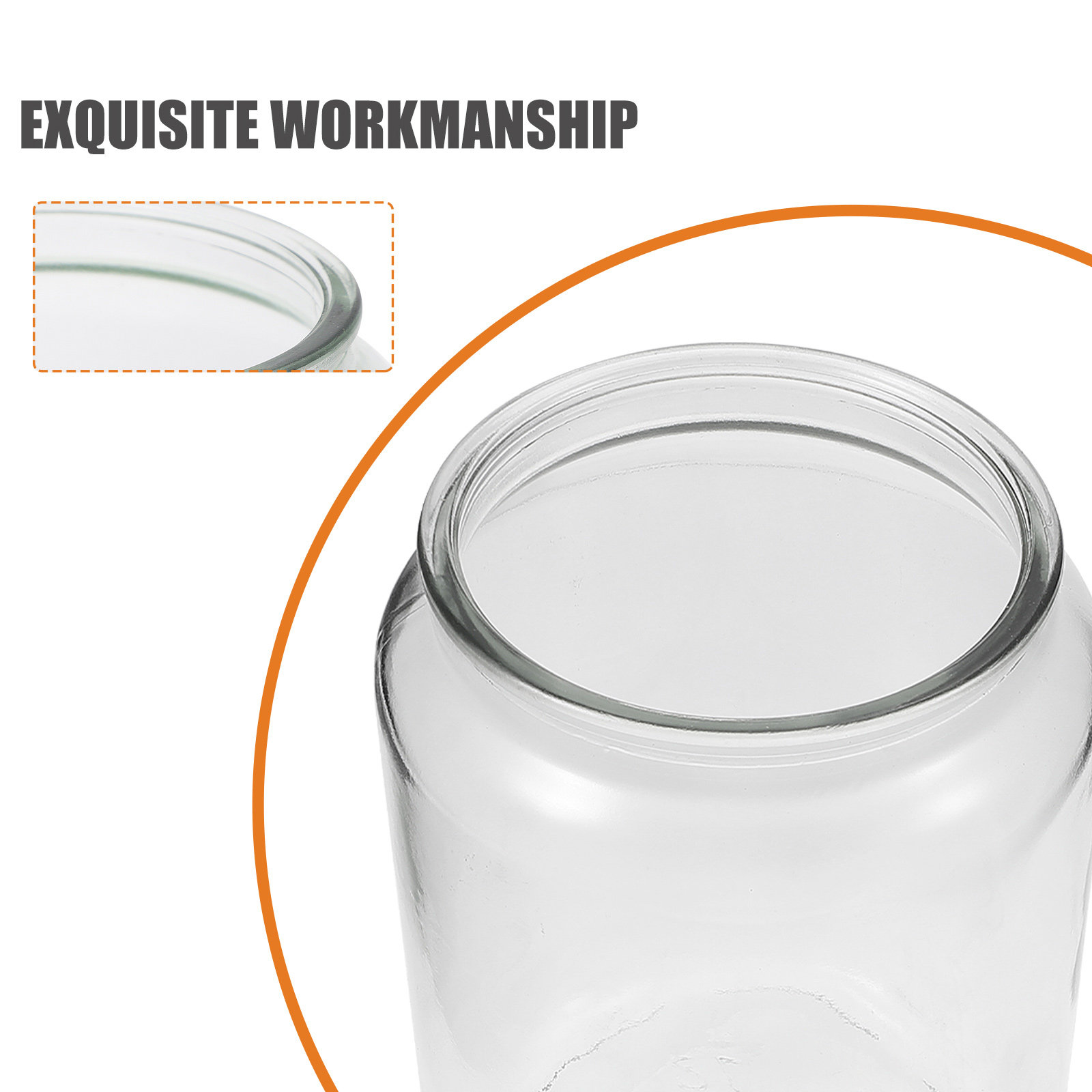 1L Glass Airtight Food Storage - огляд і ціна Food Storage Jar Glass