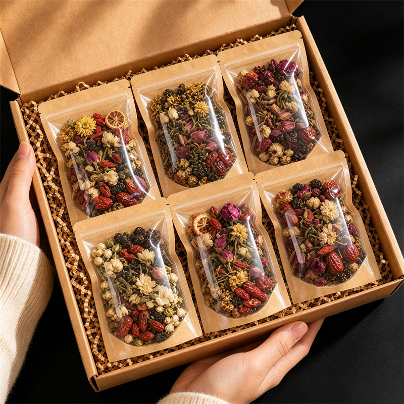 100Pcs Clear Kraft Paper Packa - огляд і ціна Food Storage Zipper Bags