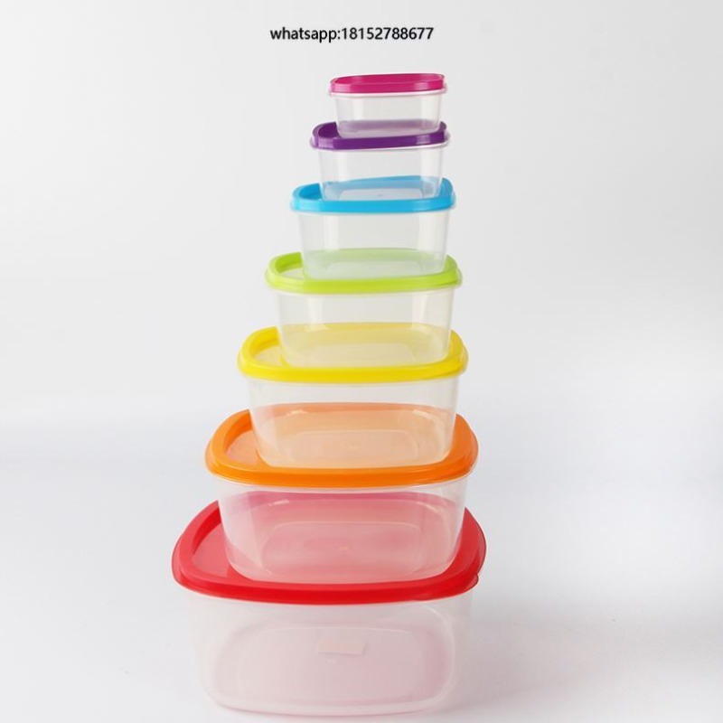 Rainbow 7pcs Food Container Pl - огляд і ціна Food Storage Plastic Container
