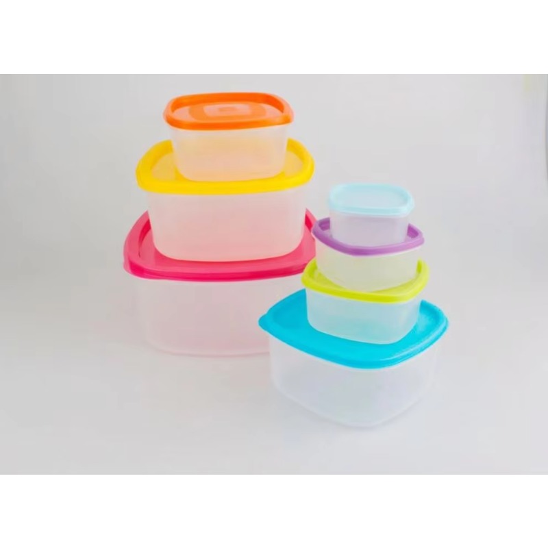 Rainbow 7pcs Food Container Pl - огляд і ціна Food Storage Plastic Container