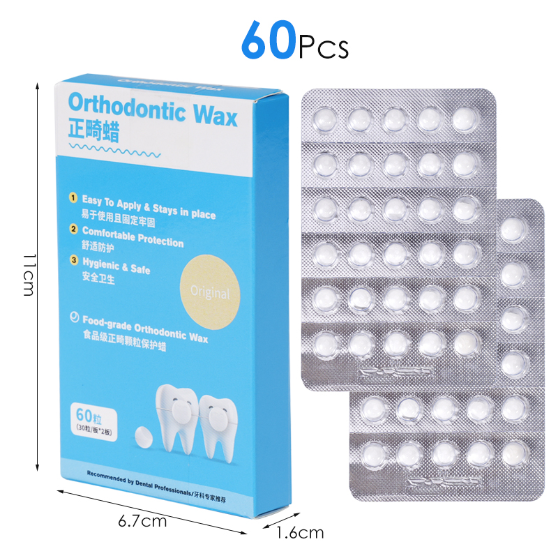 60pcs Dental Orthodontic Wax P - огляд і ціна Food Storage Safety