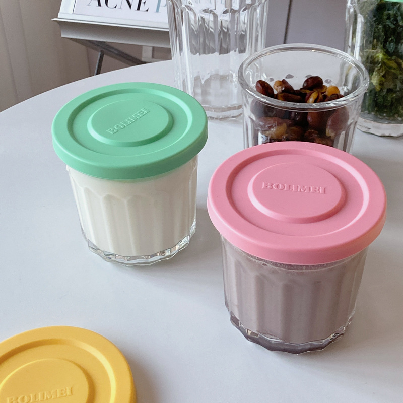 Color Cover Glass Sealed Tank  - огляд і ціна Food Storage Jar Glass