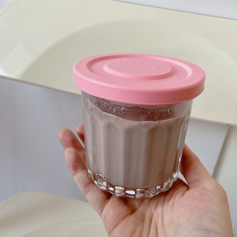 Color Cover Glass Sealed Tank  - огляд і ціна Food Storage Jar Glass