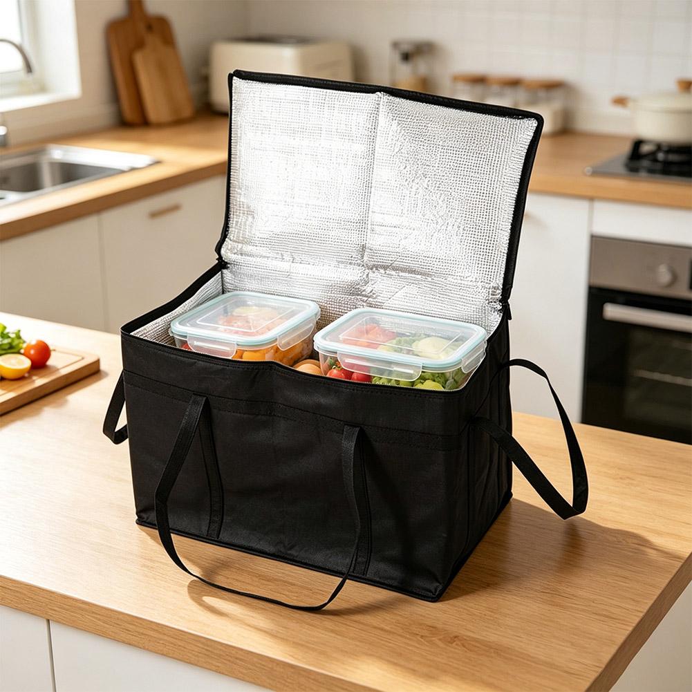 Insulated Thermal Tote Bag Big - огляд і ціна Food Storage Zipper Bags