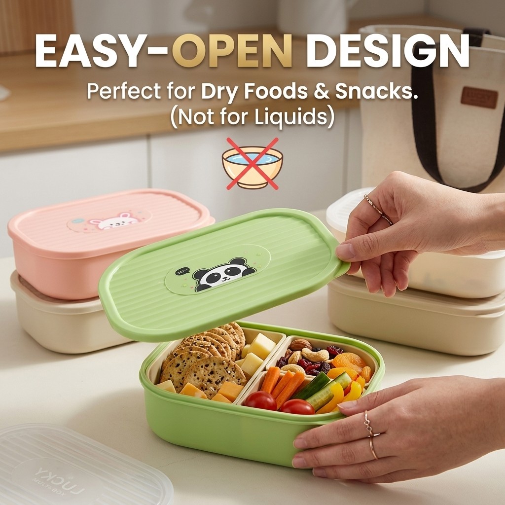Portable Divided Plastic Lunch - огляд і ціна Food Storage Safety