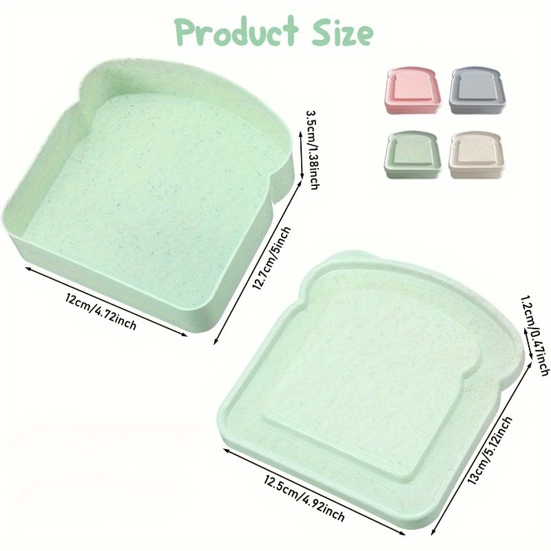 1pc Bento Boxes, Sandwich Cont - огляд і ціна Food Storage Containers Plastic Box