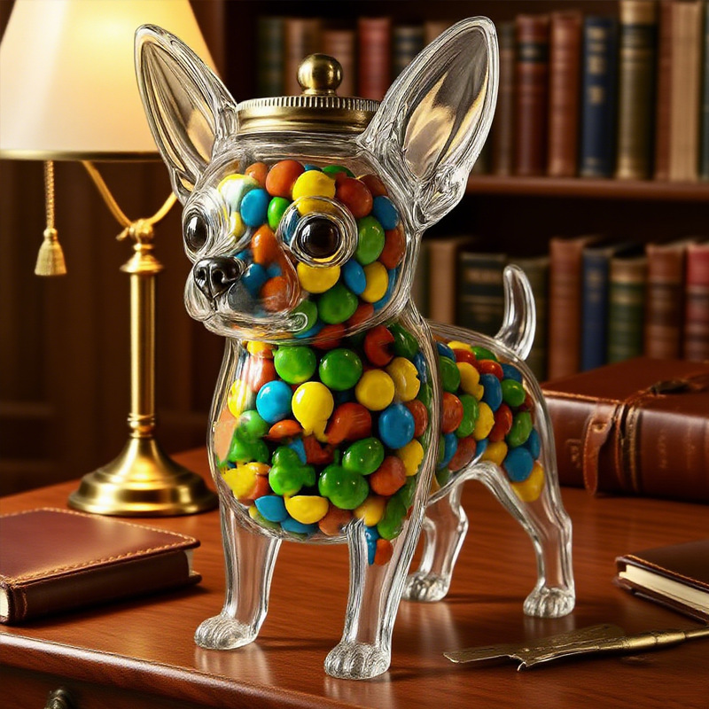 Chihuahua Shaped Container Fre - огляд і ціна Food Storage Glass Container Set