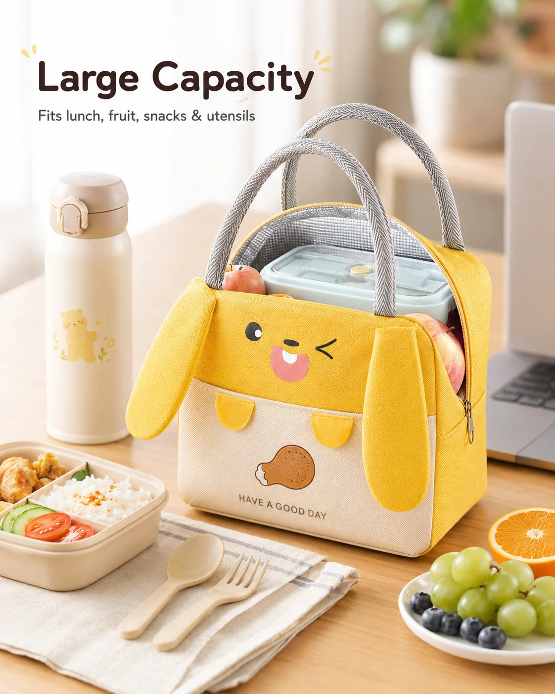 Portable Cartoon Thermal Coole - огляд і ціна Food Storage In Cooler