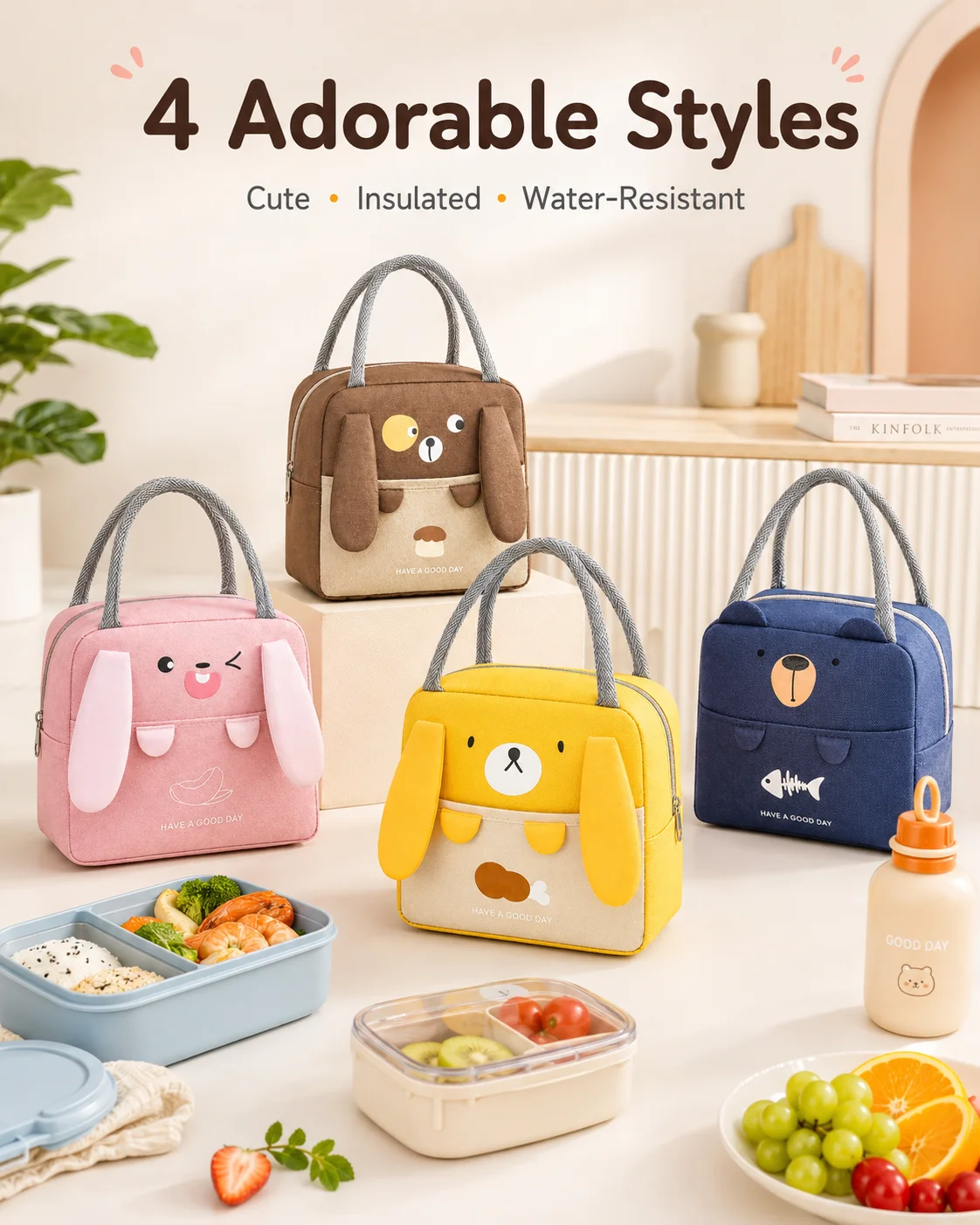 Portable Cartoon Thermal Coole - огляд і ціна Food Storage In Cooler