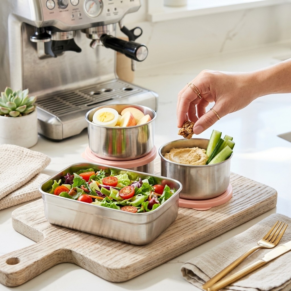 Microwave Safe 304 Stainless S - огляд і ціна Food Storage Safety