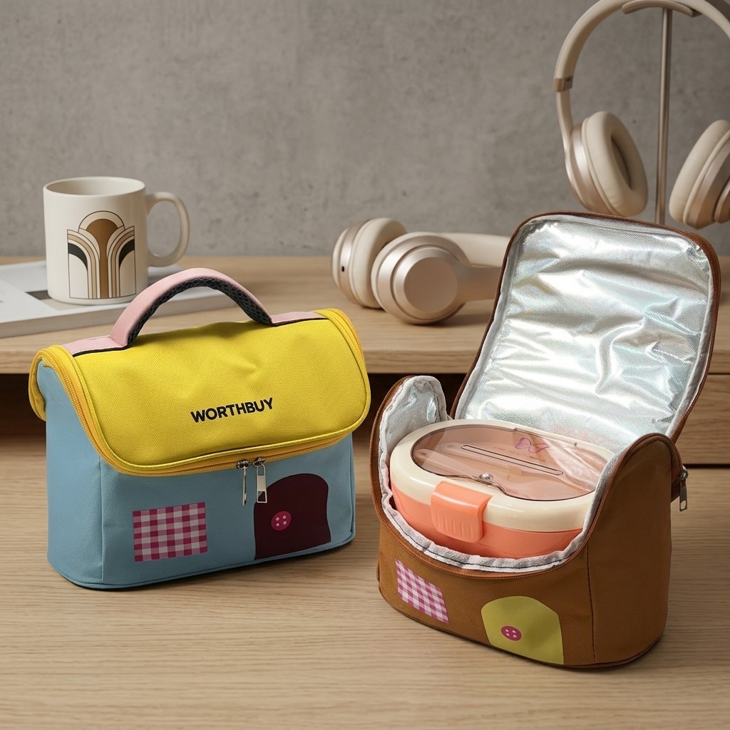 Oxford Thermal Lunch Bag with  - огляд і ціна Food Storage Zipper Bags