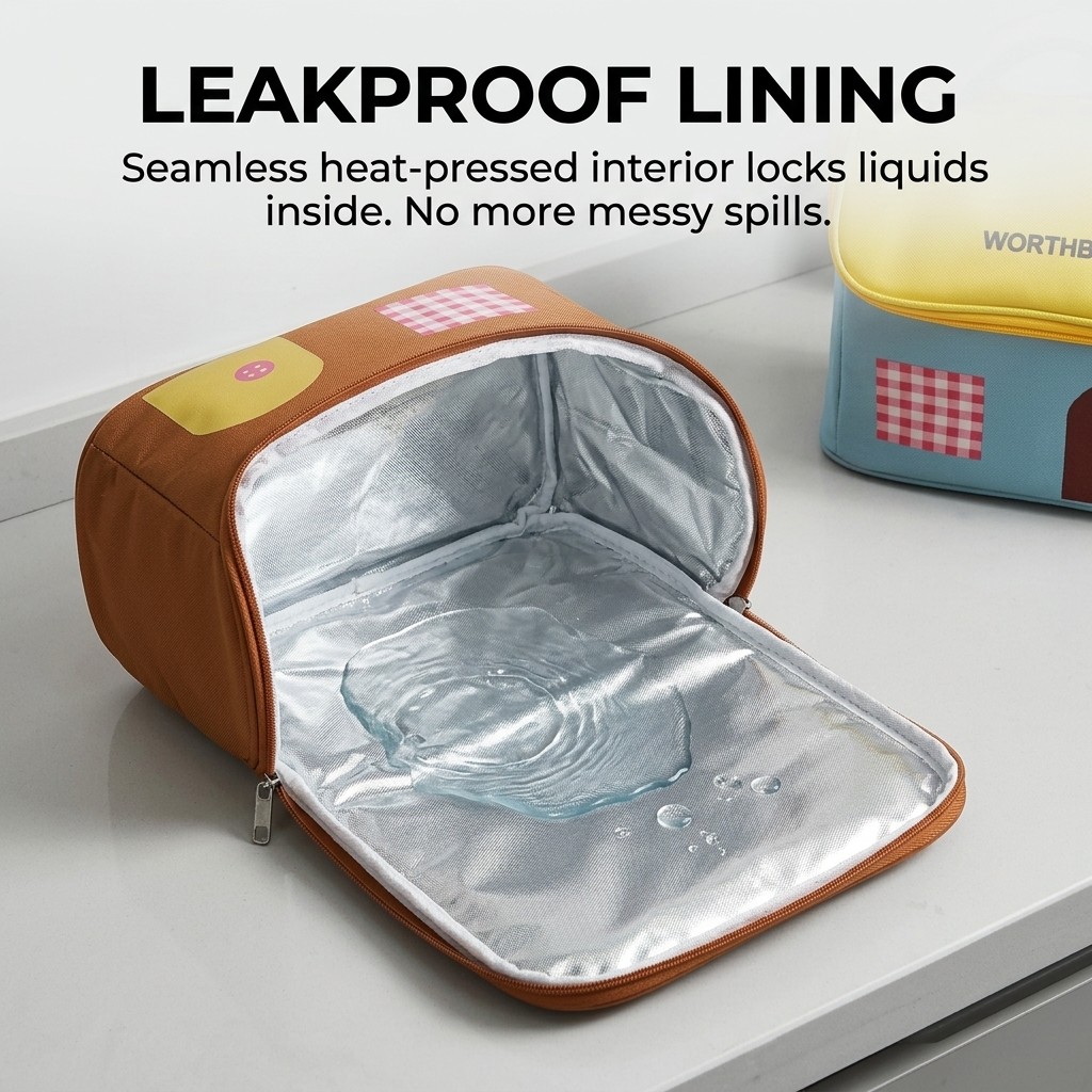 Oxford Thermal Lunch Bag with  - огляд і ціна Food Storage Zipper Bags
