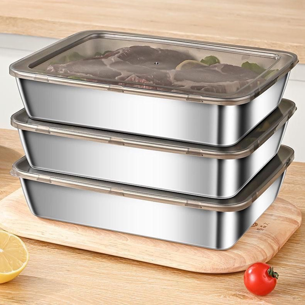 2026 3pcs 5pcs Stainless Steel - огляд і ціна Food Storage Home