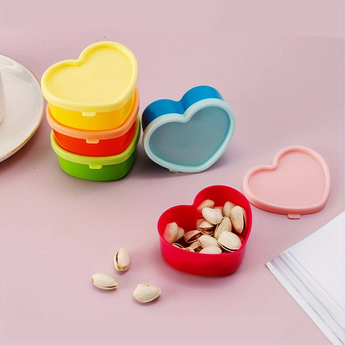 5PCS Mini Lunch Box Condiment  - огляд і ціна Food Storage For Room