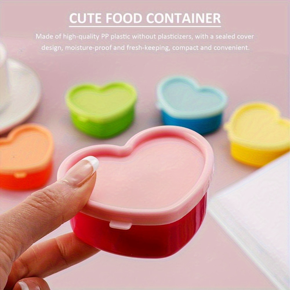 5PCS Mini Lunch Box Condiment  - огляд і ціна Food Storage For Room
