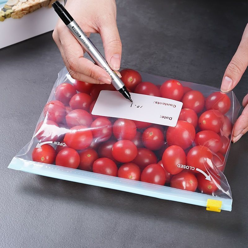 100Pcs Slider Gallon Food Stor - огляд і ціна Food Storage Zipper Bags