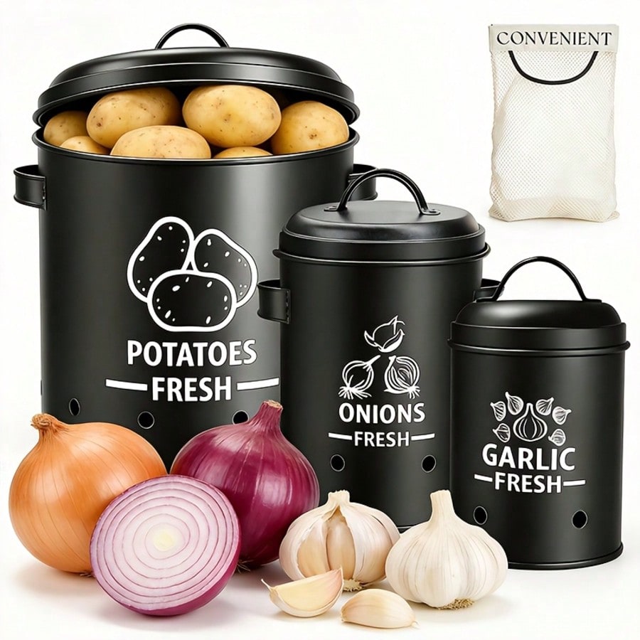 Potato Onion Garlic Storage Bi - огляд і ціна Food Storage For Room