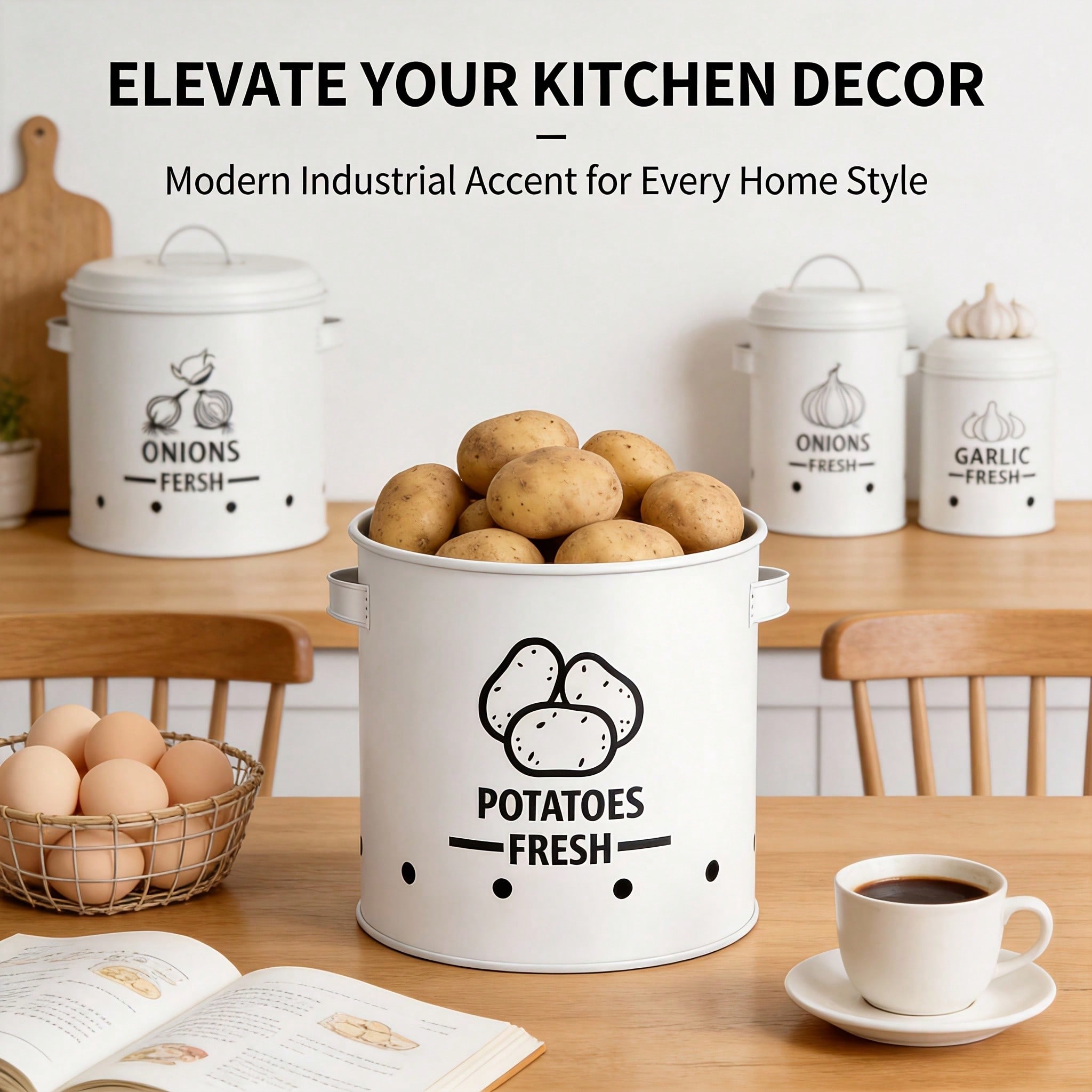 Potato Onion Garlic Storage Bi - огляд і ціна Food Storage For Room