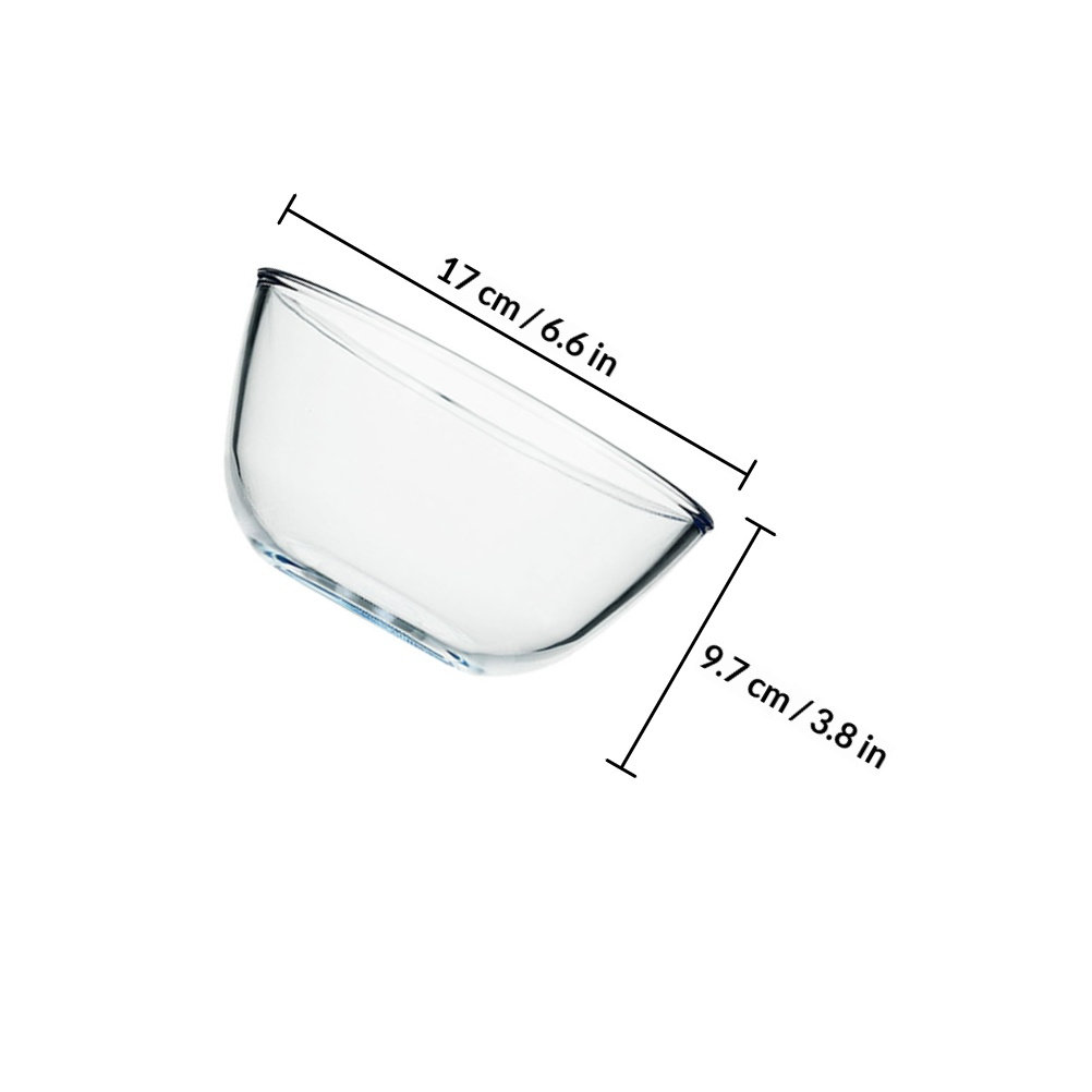 1Pcs Premium Clear Glass Salad - огляд і ціна Food Storage Home