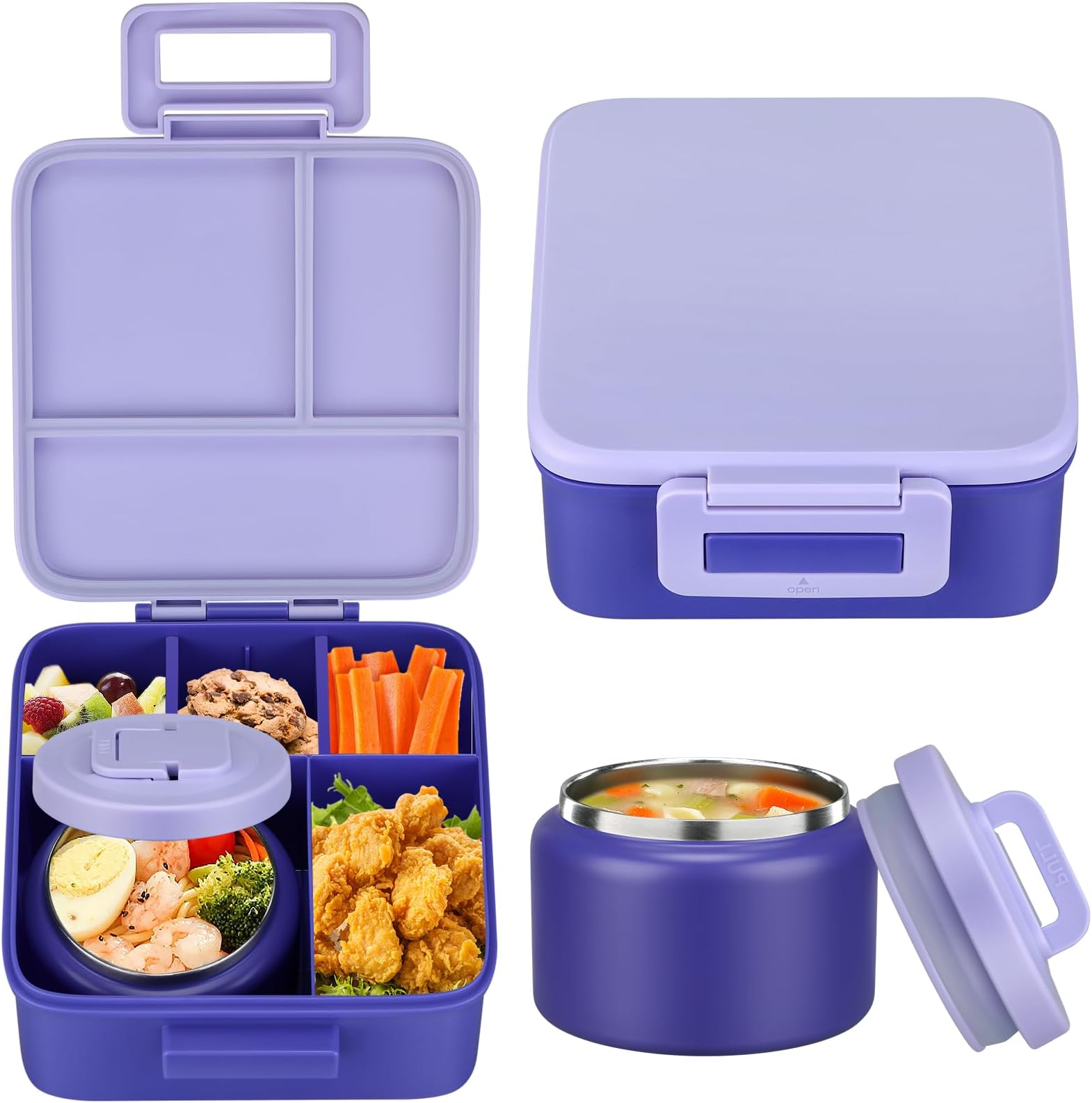 1 Set Bento Lunch Box for Kids - огляд і ціна Food Storage Safety