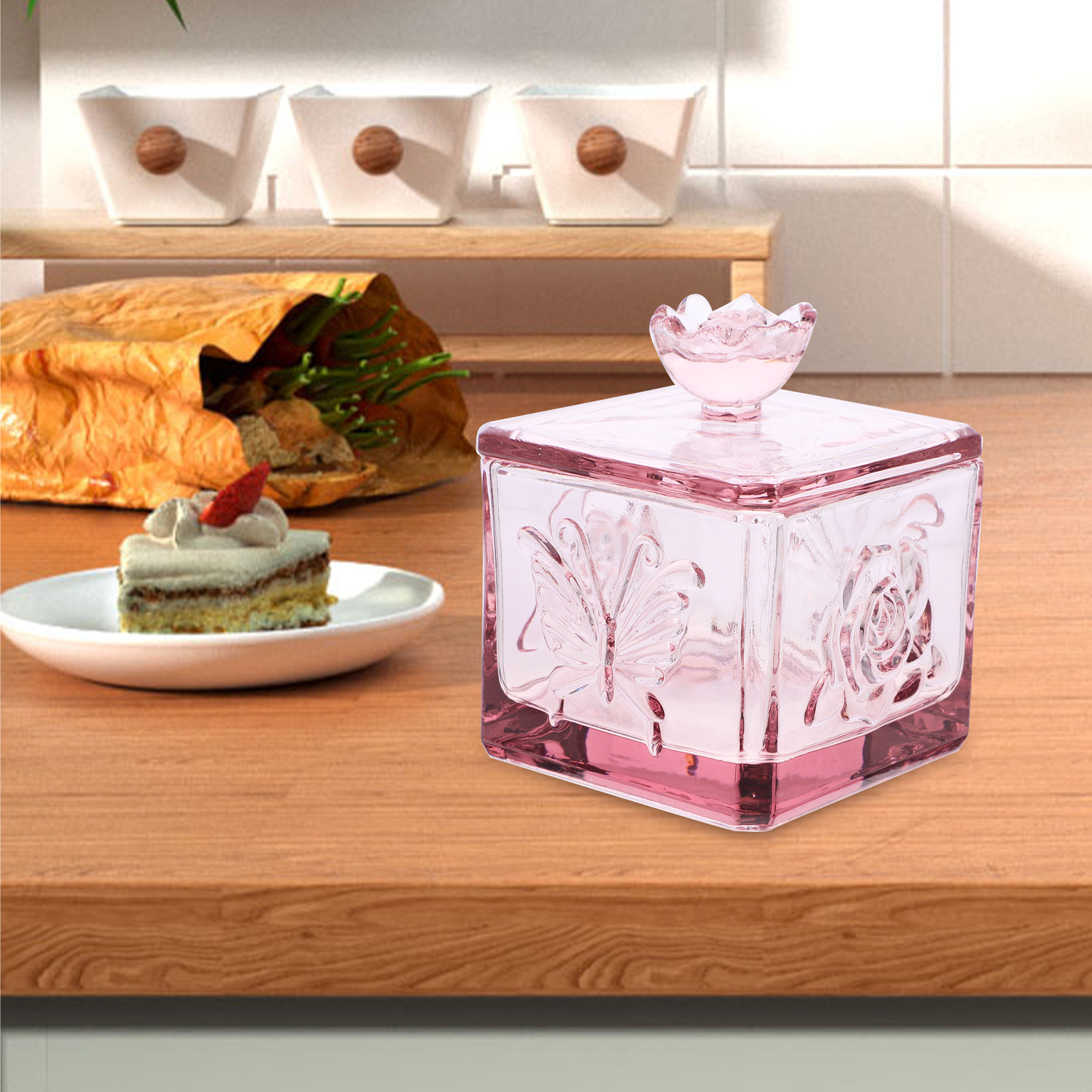 Large Capacity Moisture Proof  - огляд і ціна Food Storage Glass Container Set