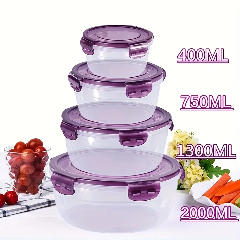 4 Plastic Food Storage Contain - огляд і ціна Food Storage Containers Plastic Box