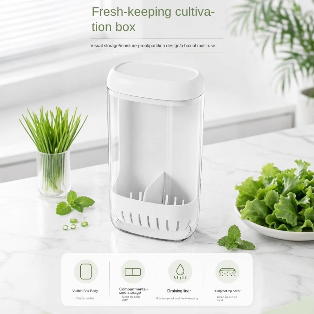 Clear Cilantro Hydroponic Box  - огляд і ціна Herb Keeper Container