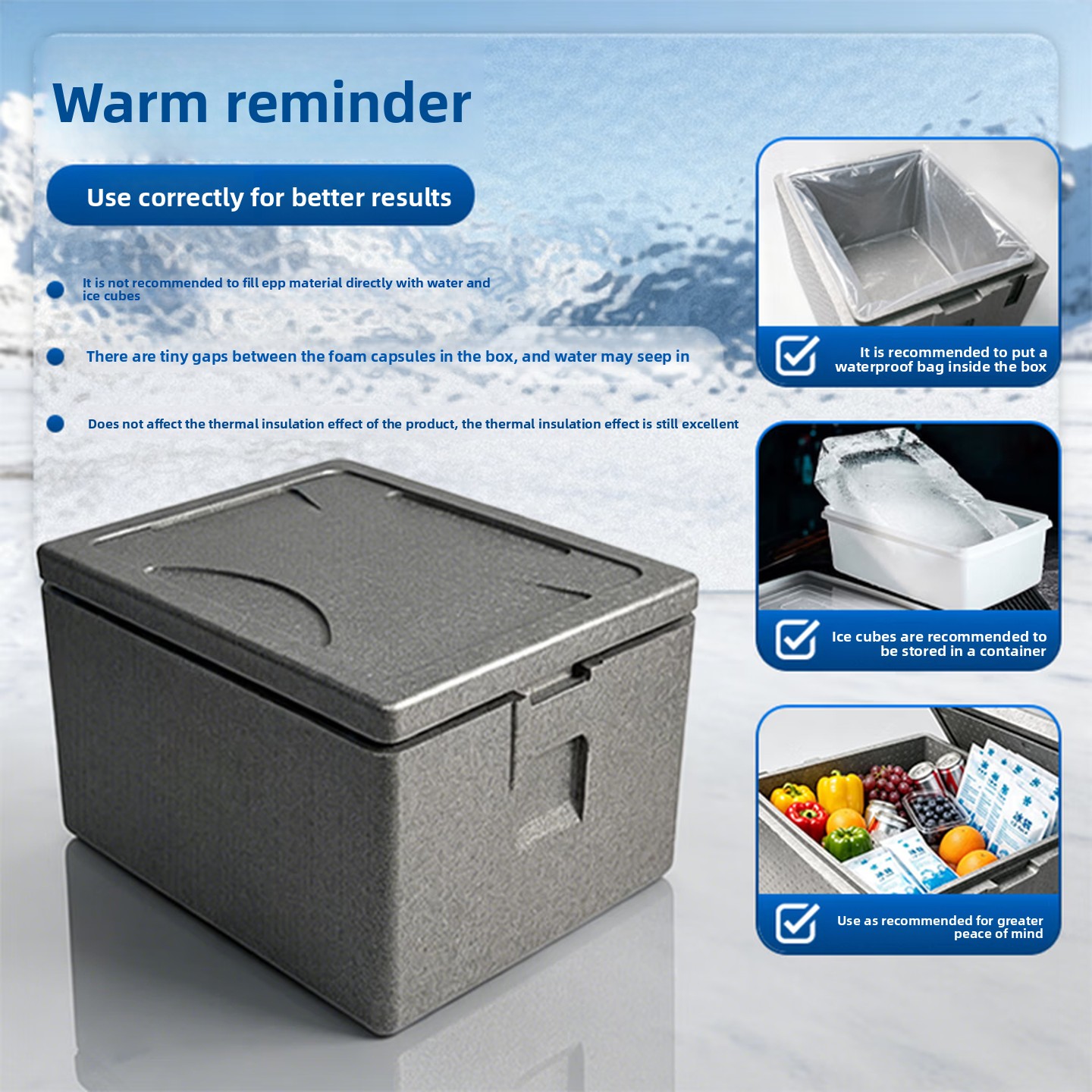 32L EPP Insulated Cooler Box L - огляд і ціна Food Storage In Cooler