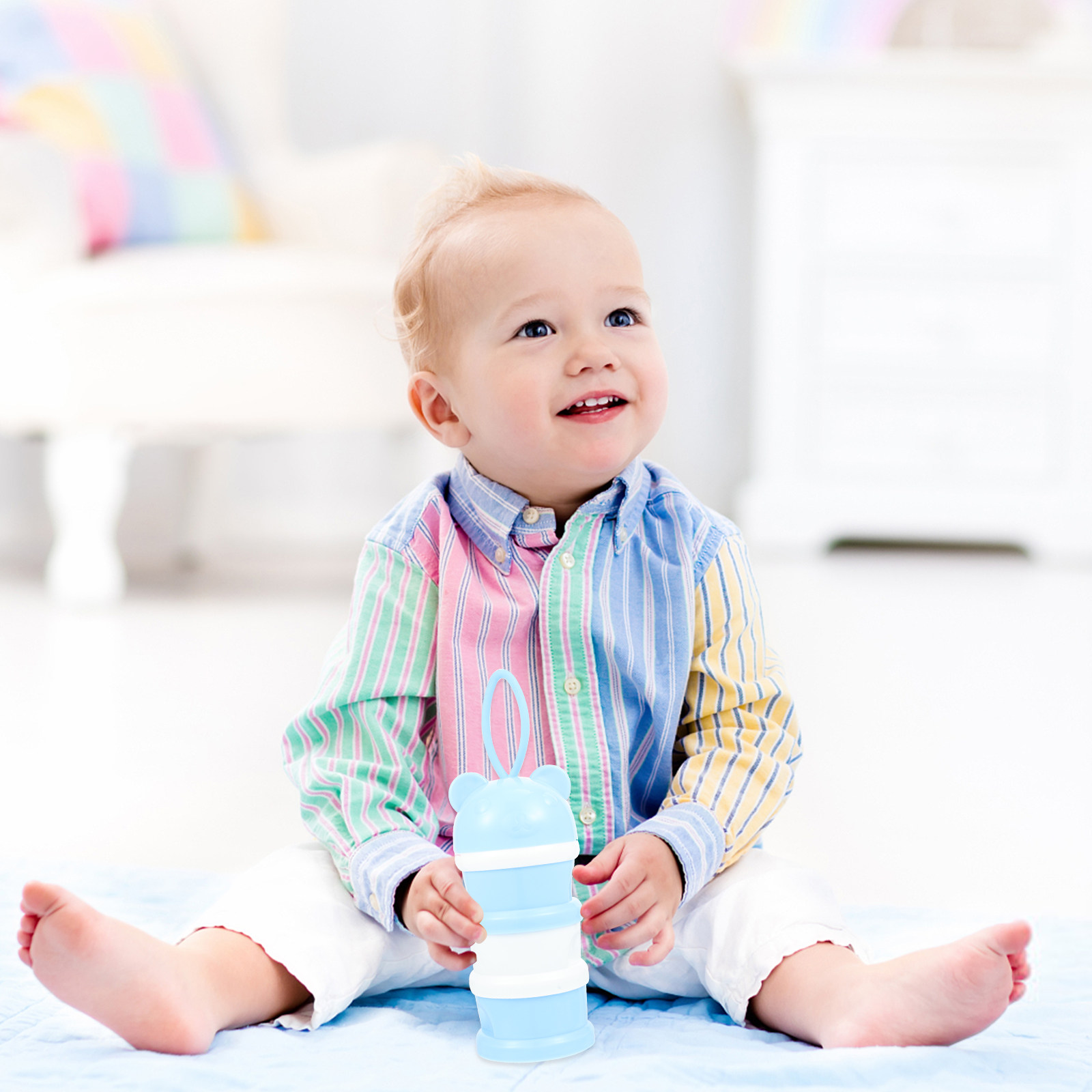3 Layers Milk Powder Box Porta - огляд і ціна Food Storage Baby