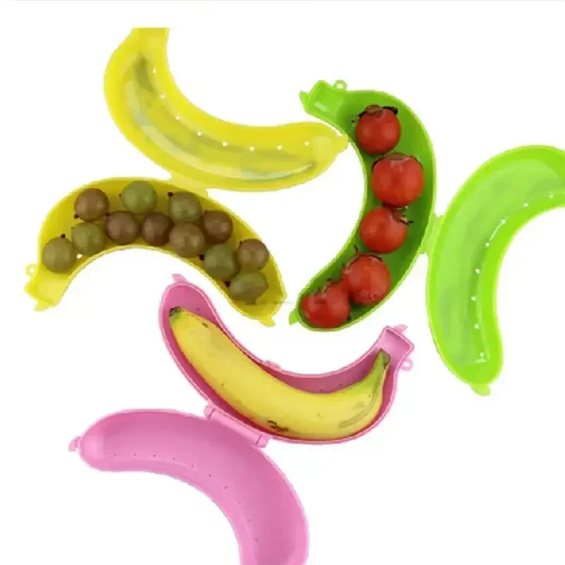 Durable Plastic Banana Contain - огляд і ціна Food Storage Plastic Container
