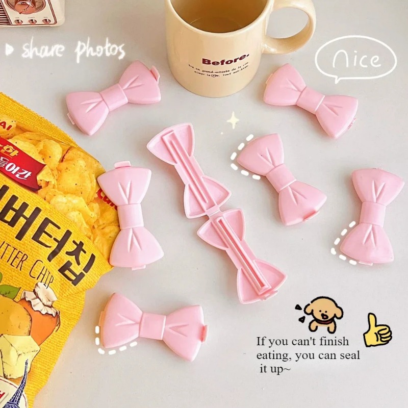 5PCS Kawaii Food Sealing Clip  - огляд і ціна Food Storage Roll Bags