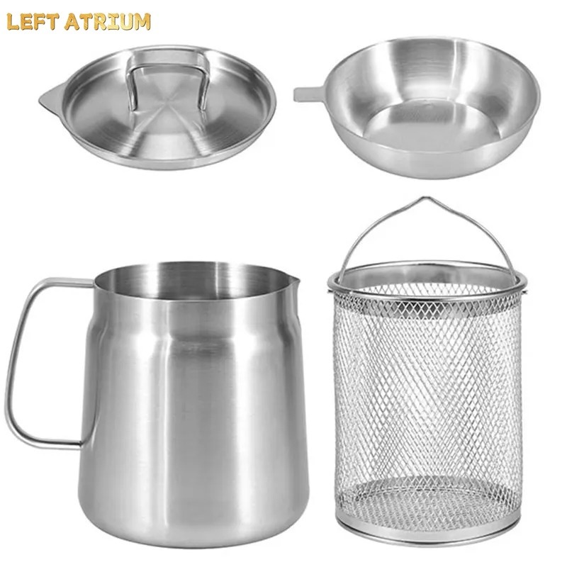 2.0L Stainless Steel Oil Filte - огляд і ціна Herb Keeper Container