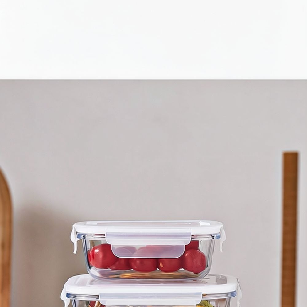 Microwave Safe Glass Bento Lun - огляд і ціна Food Storage Dividers