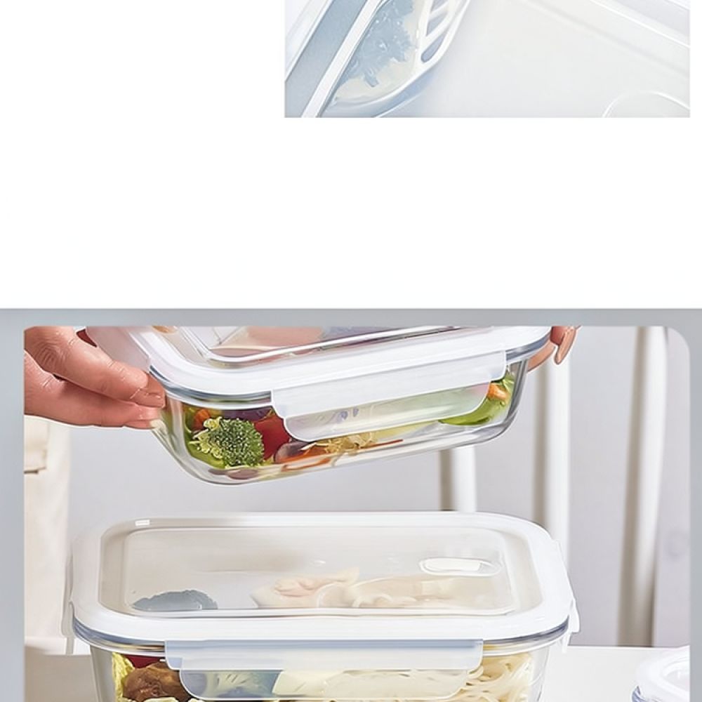 Microwave Safe Glass Bento Lun - огляд і ціна Food Storage Dividers