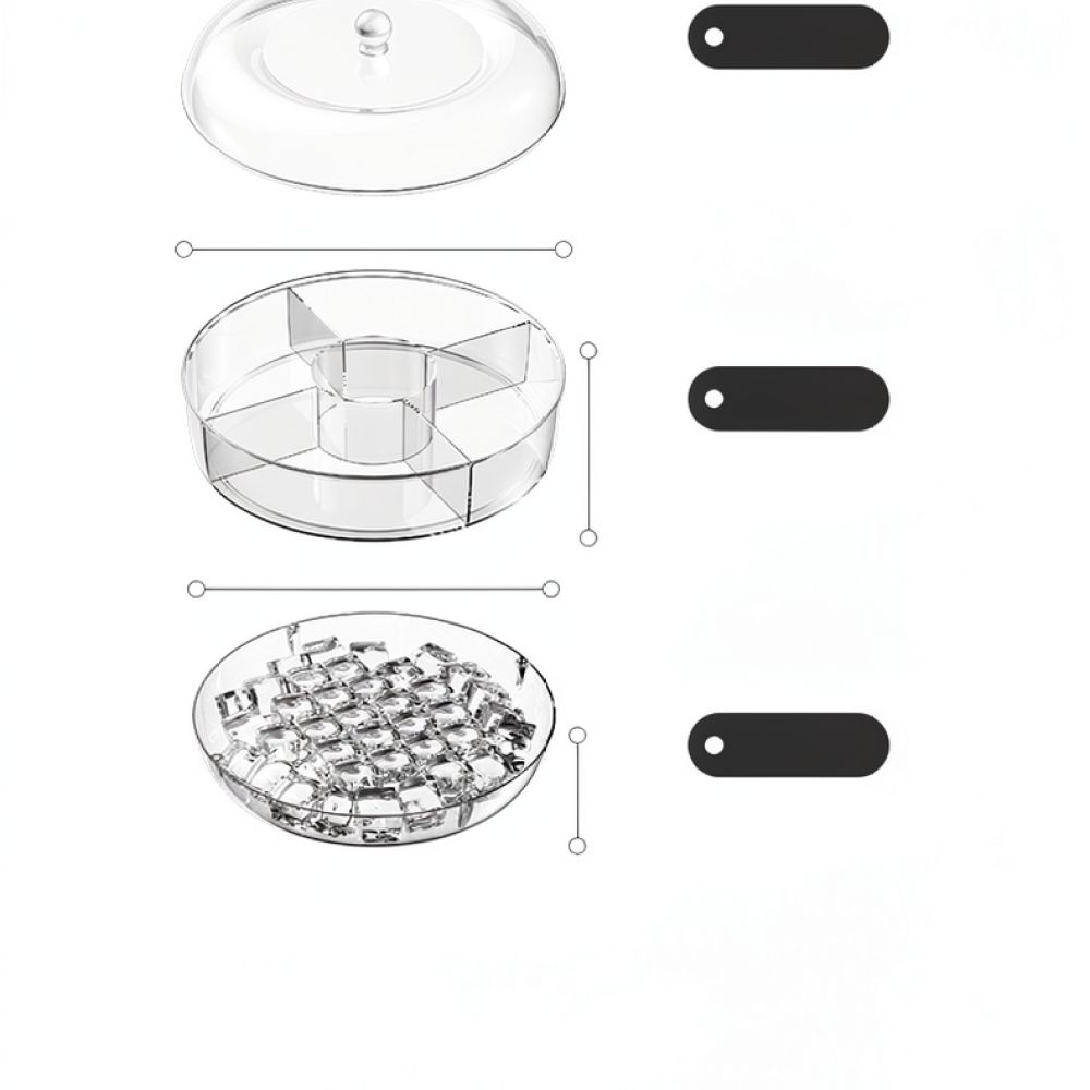 Rotating Food Storage Organize - огляд і ціна Food Storage Dividers