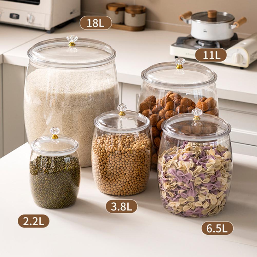 Large Transparent Plastic Seal - огляд і ціна Food Storage Plastic Container