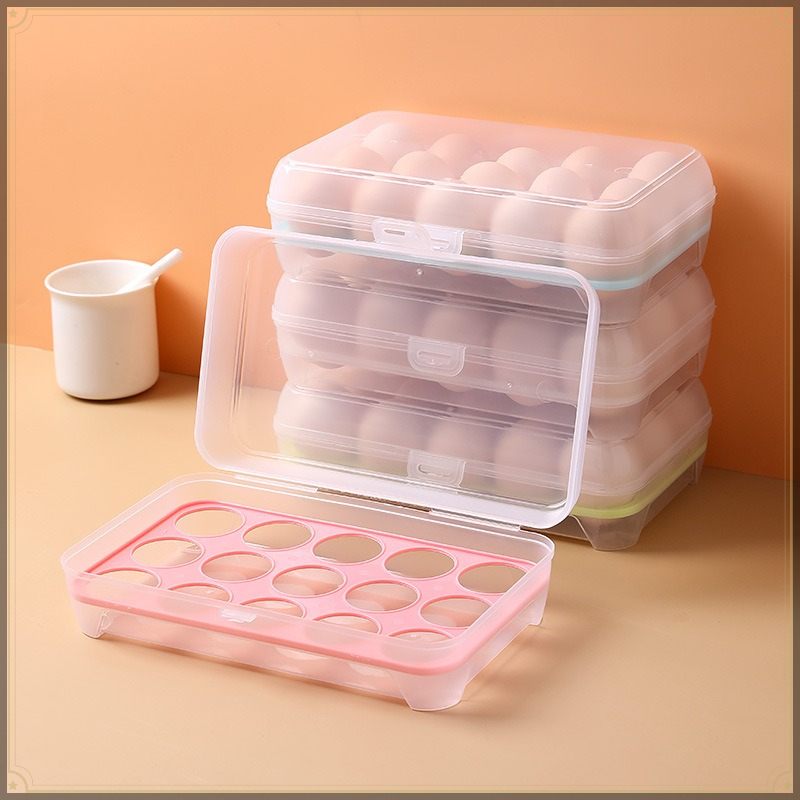 Egg Storage Box 15 Grids PP Vi - огляд і ціна Food Storage Cabinet For Kitchen