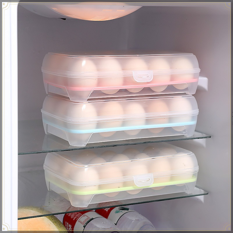 Egg Storage Box 15 Grids PP Vi - огляд і ціна Food Storage Cabinet For Kitchen