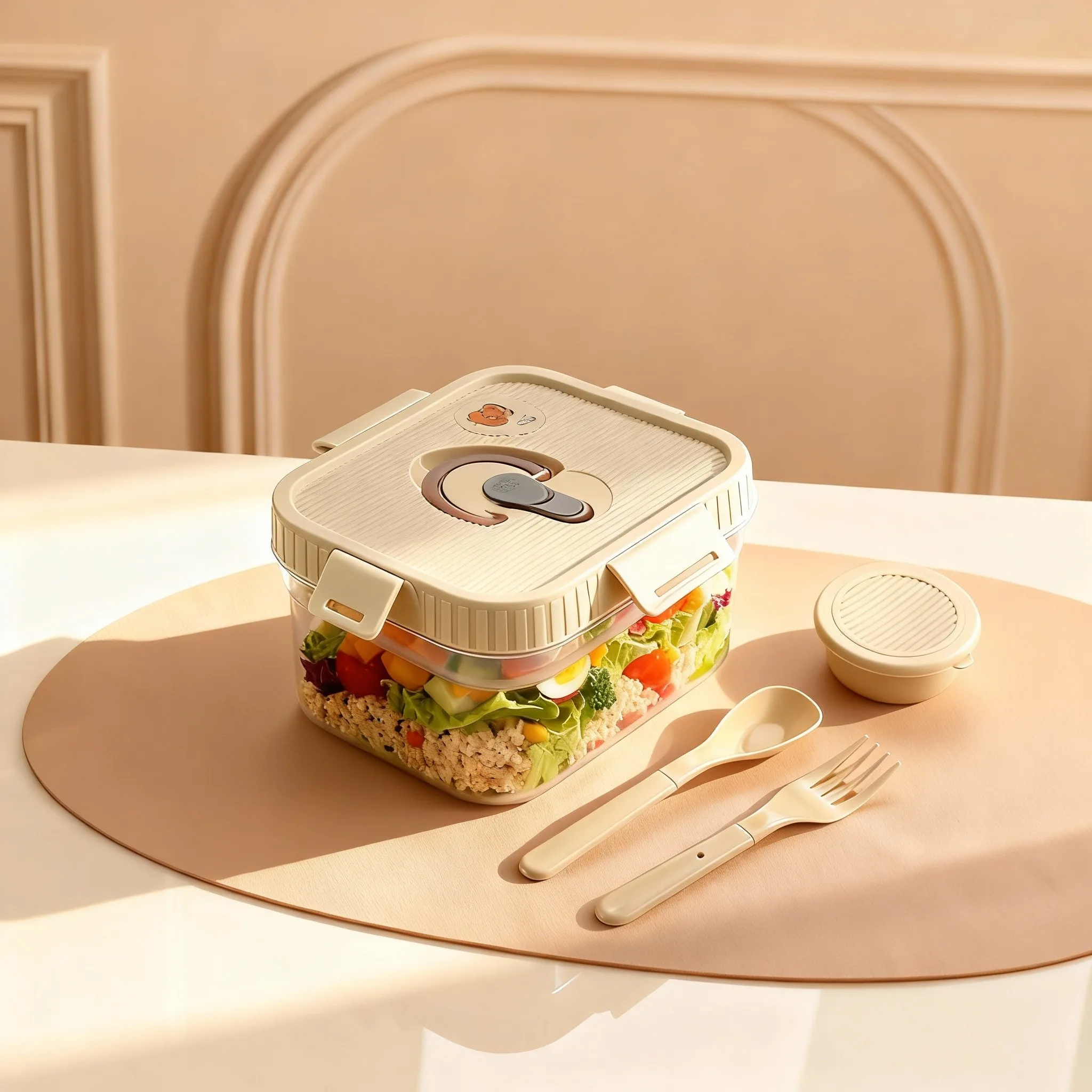 Portable Plastic Double-layer  - огляд і ціна Food Storage Safety