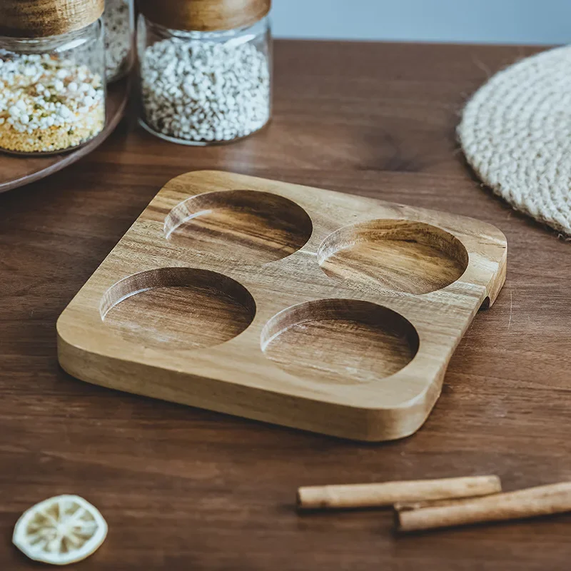 Wood Lid Orgnizer Glass Airtig - огляд і ціна Food Storage Glass Container Set