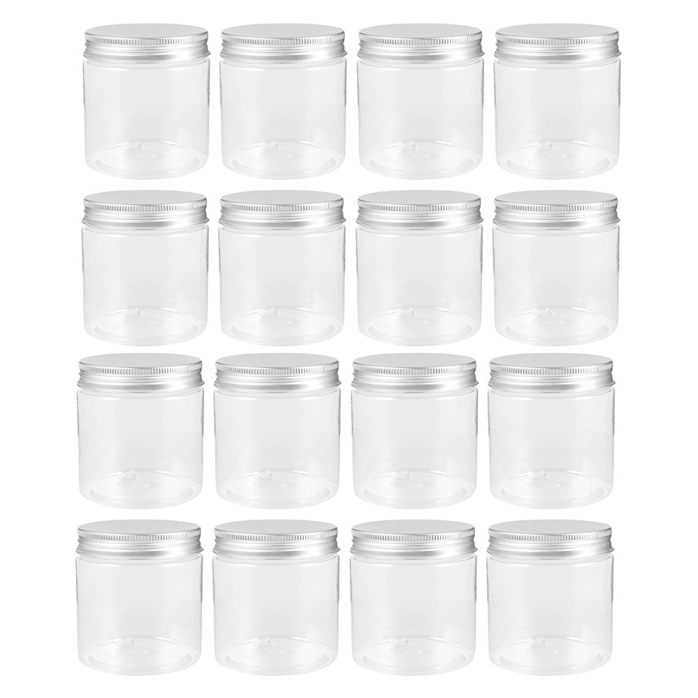 20Pcs Transparent Pet Jars wit - огляд і ціна Food Storage Plastic Container