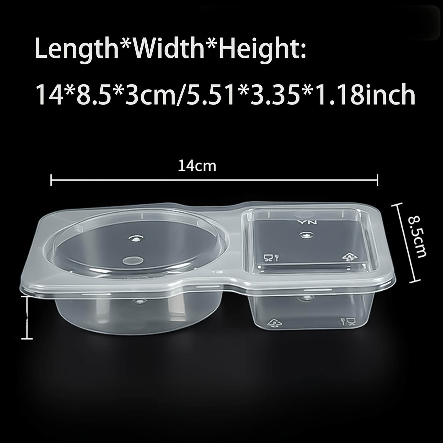10Pcs Food Storage Containers  - огляд і ціна Food Storage Containers Plastic Box